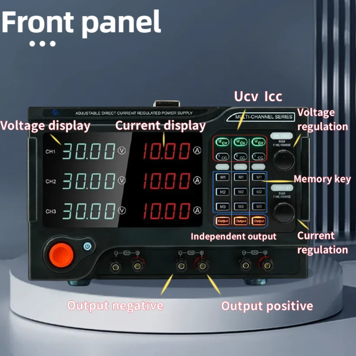 15V 30V 40V 60V 100V 80V 150V  - Programmable Dc Power Supply 60V 10A recensie en prijs